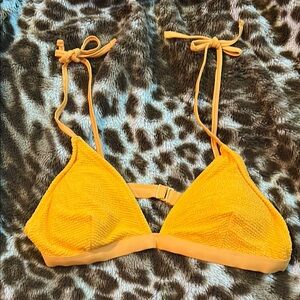 Old Navy Orange Bathing suit Top